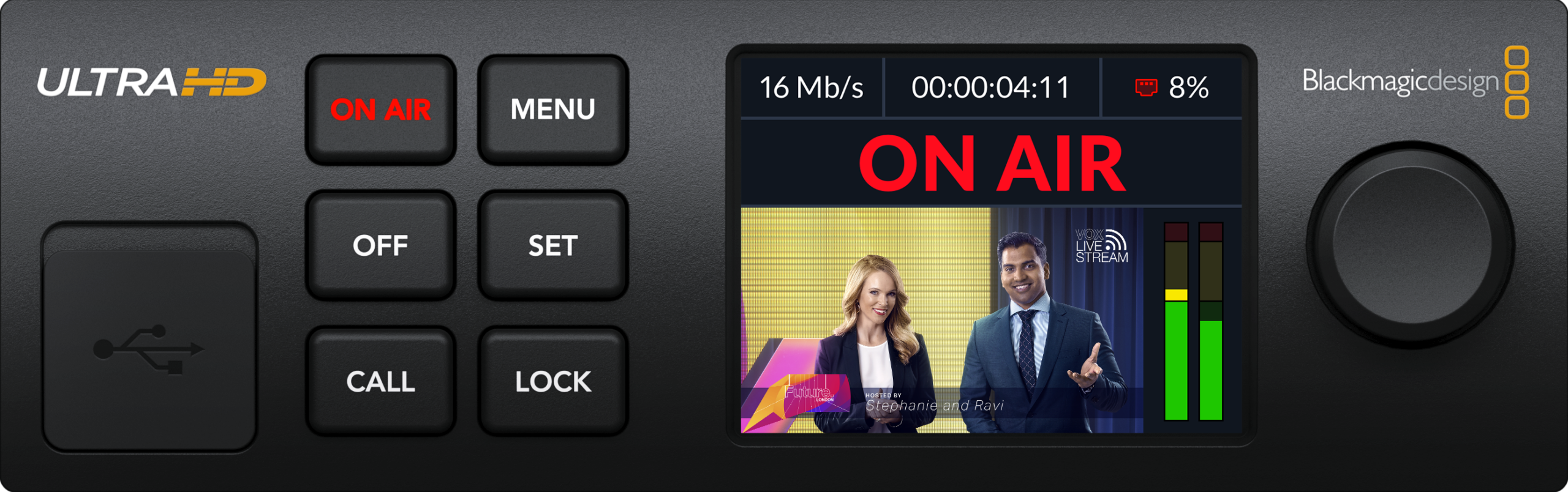 encoder Encoder hardware Blackmagic per la trasmissione della diretta